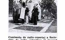 Camionet de radio-reportaj a Societii Romne de Radio (1943)