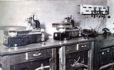 Instalaie din 1938 pentru gravat discuri