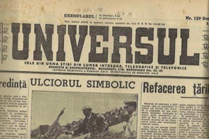20 aug 1884 - nfiinarea ziarului Universul