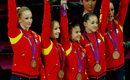 Echipa feminină de gimnastică a României a câştigat medalia olimpică de bronz