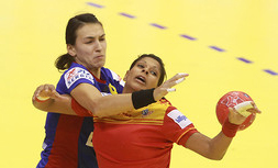 Spania se prbuete n faa echipei de handbal feminin a Romniei