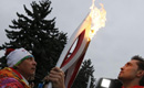 Flacăra Jocurilor Olimpice de Iarnă de la Soci 2014 a ajuns la Polul Nord