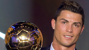 Cristiano Ronaldo a ctigat Balonul de Aur FIFA pentru anul 2013