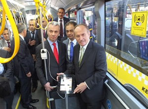 Autobuze digitale pentru locuitorii din Istanbul