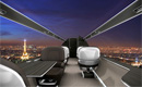 Idee spectaculoasă: avionul de lux al viitorului, fără ferestre, dar cu vedere panoramică