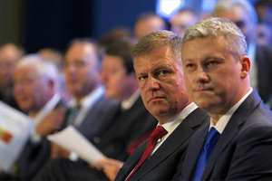 Preedintele PNL, Klaus Iohannis, este candidatul Alianei Cretin-Liberale la prezideniale