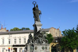 Aniversare la Arad, cu prilejul mplinirii a zece ani de la reamplasarea Statuii Libertii