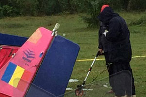 Specialitii de la Sigurana Aviaiei Civile Bucureti se afl la locul tragediei aviatice de pe aerodromul din Copalnic Mntur