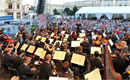 Concert al Orchestrei Naţionale Radio în Piaţa `George Enescu` din Bucureşti