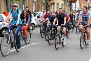 Trafic restricionat n Bucureti, cu ocazia campaniei `Biciclitii`