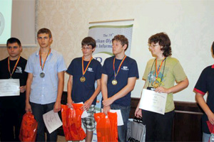  Romnia a obinut patru medalii, una de aur i trei de argint, la Olimpiada Balcanic de Informatic pentru seniori