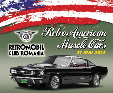 Expoziţie de automobile istorice americane, organizată de Retromobil Club România