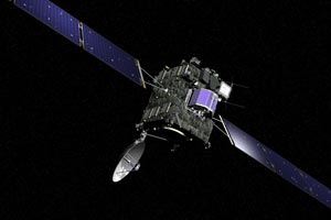 Naveta spaţială europeană Rosetta a reuşit să intre pe orbita unei comete