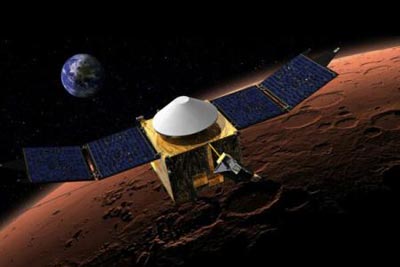 Modulul Maven al agenţiei NASA va intra pe orbita planetei Marte