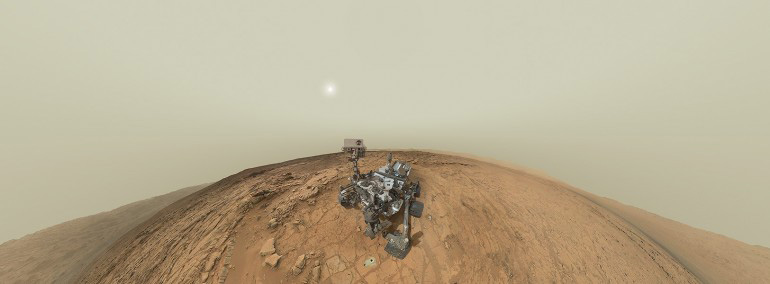 Cea mai mare fotografie realizat pe Marte