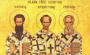 Creştinii ortodocşi şi greco-catolici îi sărbătoresc astăzi pe Sfinţii Trei Ierarhi