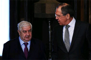 Convorbire telefonic Serghei Lavrov - Walid al-Muallem privind soluionarea conflictului din Siria