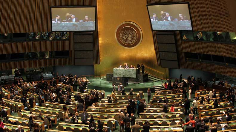 La New York ncepe cea de-a 69-a sesiune a Adunrii Generale a ONU i un important summit privind clima