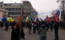Marş de protest la Moscova faţă de implicarea Rusiei în conflictul din estul Ucrainei