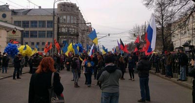 Mar de protest la Moscova fa de implicarea Rusiei n conflictul din estul Ucrainei