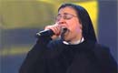 O călugăriţă a impresionat audienţa la Vocea Italiei